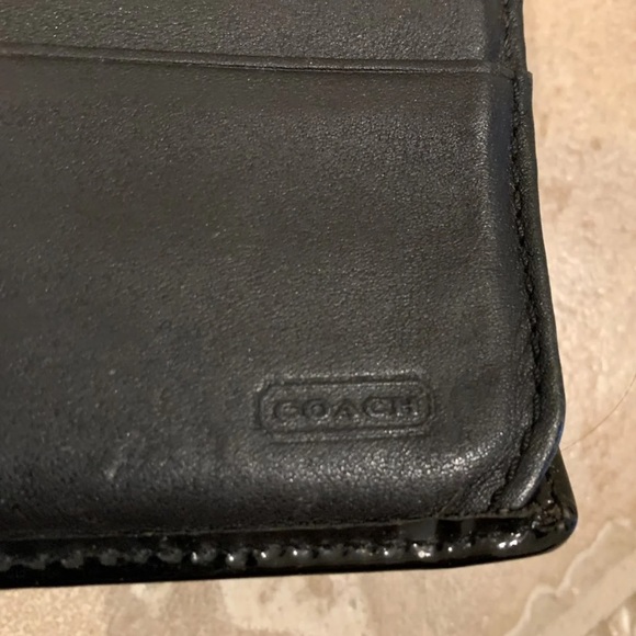 Black Coach Wallet - Picture 4 of 6